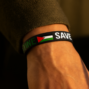 Bracelet Palestine en Silicone, Symbole de Solidarité