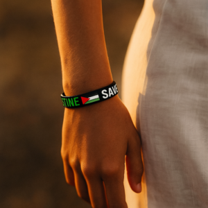 Bracelet Palestine en Silicone, Symbole de Solidarité