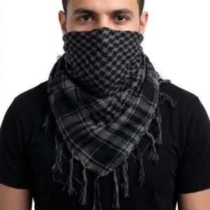 Foulard Keffieh en Coton Solidaire - Symbole de Résistance