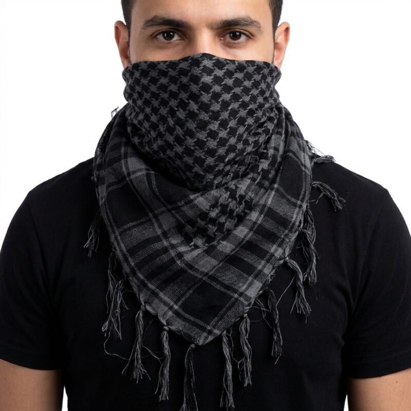 Foulard Keffieh en Coton Solidaire - Symbole de Résistance