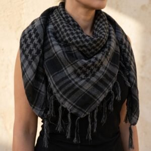 Foulard Keffieh en Coton Solidaire - Symbole de Résistance