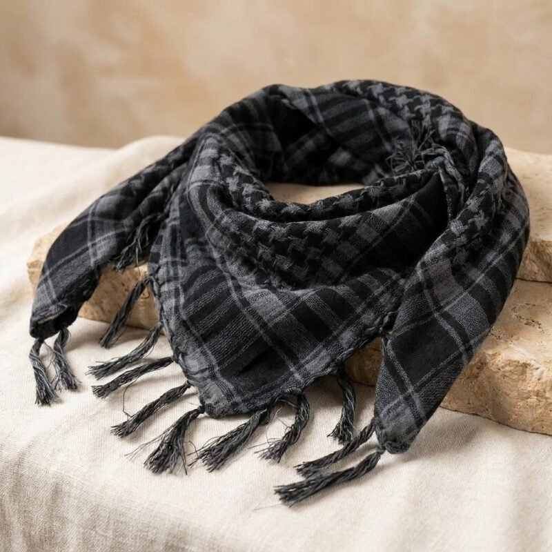 Foulard Keffieh en Coton Solidaire - Symbole de Résistance