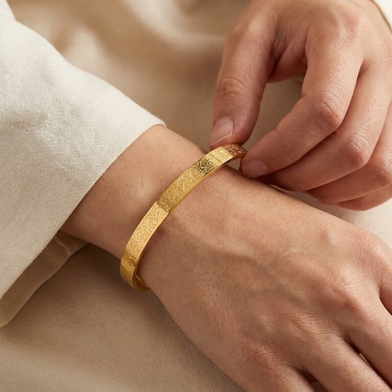 Bracelet Ayat al-Kursi Haram - Bijou Spirituel et Protecteur