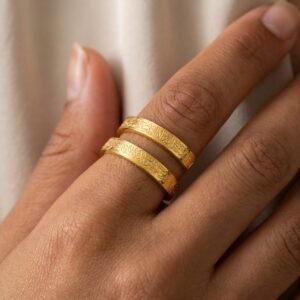 Bague Ayat al macro détail bague Esprit Palestine